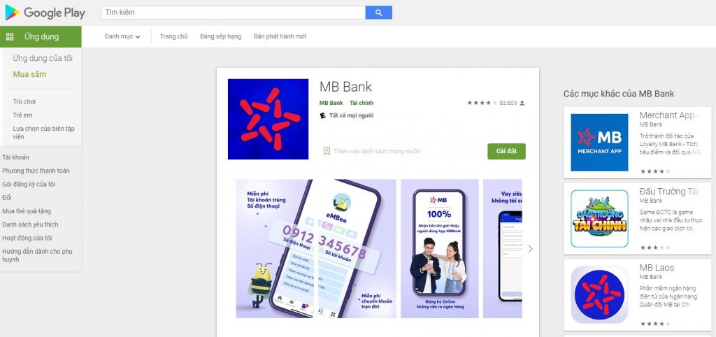 App MBBank